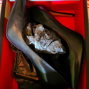 Black Stiletto 4 inch heel